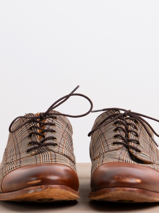 TAFT Jack Shoe London Plaid Leather Oxfords Size 10 main image 5